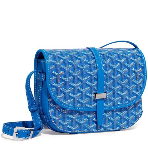 blue goyard ag|goyardine bag.